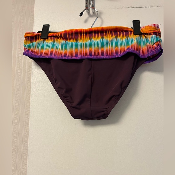 Bleu by Rod Beattie halter tankini top size 6 bottom size 10 - Picture 7 of 11